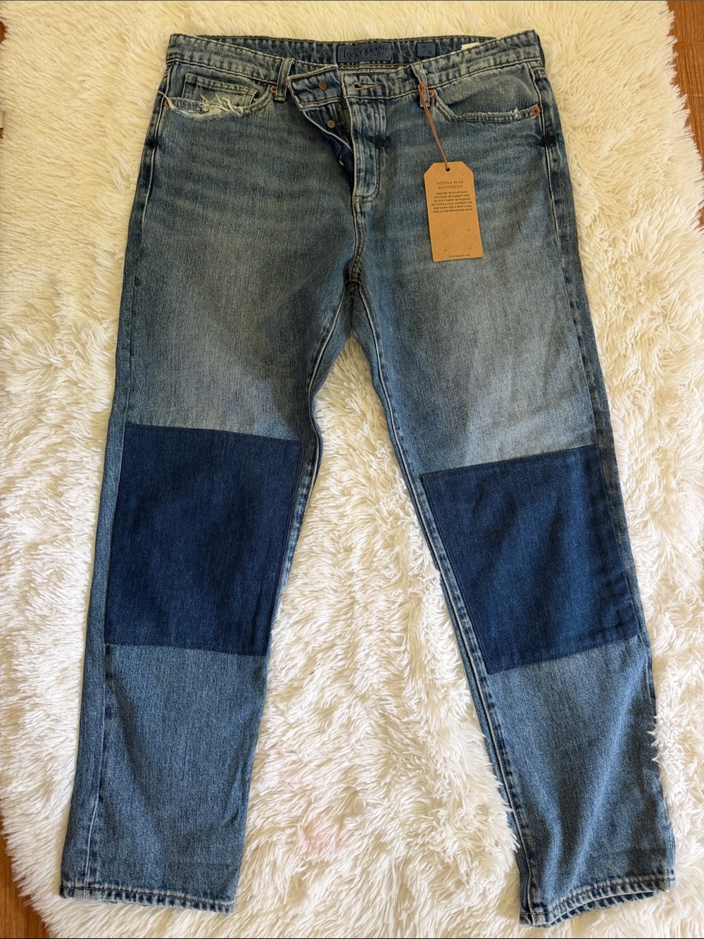 NWT Lucky Brand SIENNA SLIM BOYFRIEND size 10/30